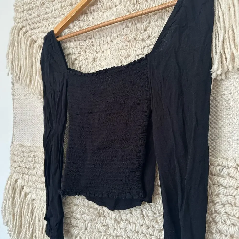 Reformation Reign Long Sleeve Top